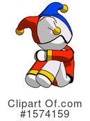 White Design Mascot Clipart #1574159 by Leo Blanchette