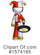 White Design Mascot Clipart #1574165 by Leo Blanchette