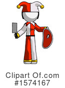 White Design Mascot Clipart #1574167 by Leo Blanchette