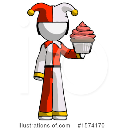 Royalty-Free (RF) White Design Mascot Clipart Illustration by Leo Blanchette - Stock Sample #1574170