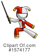White Design Mascot Clipart #1574177 by Leo Blanchette