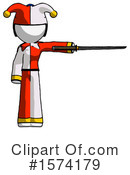 White Design Mascot Clipart #1574179 by Leo Blanchette