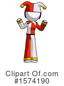 White Design Mascot Clipart #1574190 by Leo Blanchette