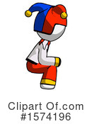 White Design Mascot Clipart #1574196 by Leo Blanchette