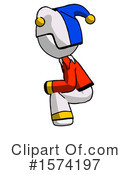 White Design Mascot Clipart #1574197 by Leo Blanchette