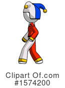White Design Mascot Clipart #1574200 by Leo Blanchette
