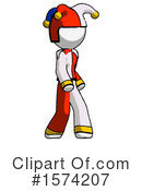 White Design Mascot Clipart #1574207 by Leo Blanchette