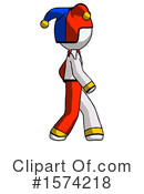 White Design Mascot Clipart #1574218 by Leo Blanchette