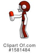 White Design Mascot Clipart #1581484 by Leo Blanchette