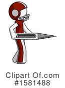 White Design Mascot Clipart #1581488 by Leo Blanchette