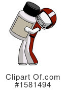 White Design Mascot Clipart #1581494 by Leo Blanchette