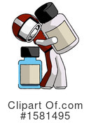 White Design Mascot Clipart #1581495 by Leo Blanchette