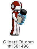 White Design Mascot Clipart #1581496 by Leo Blanchette