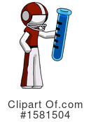 White Design Mascot Clipart #1581504 by Leo Blanchette