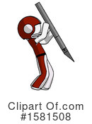 White Design Mascot Clipart #1581508 by Leo Blanchette