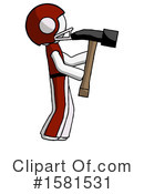 White Design Mascot Clipart #1581531 by Leo Blanchette