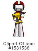 White Design Mascot Clipart #1581538 by Leo Blanchette