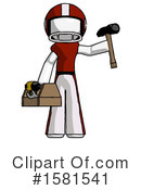 White Design Mascot Clipart #1581541 by Leo Blanchette