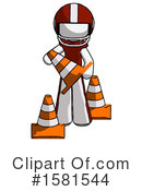 White Design Mascot Clipart #1581544 by Leo Blanchette