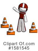 White Design Mascot Clipart #1581545 by Leo Blanchette