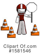 White Design Mascot Clipart #1581546 by Leo Blanchette
