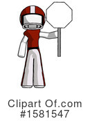 White Design Mascot Clipart #1581547 by Leo Blanchette