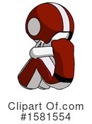White Design Mascot Clipart #1581554 by Leo Blanchette