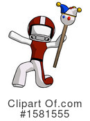White Design Mascot Clipart #1581555 by Leo Blanchette
