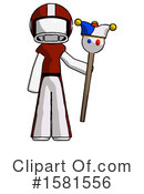 White Design Mascot Clipart #1581556 by Leo Blanchette