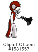 White Design Mascot Clipart #1581557 by Leo Blanchette