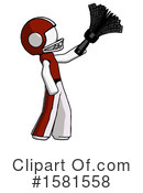White Design Mascot Clipart #1581558 by Leo Blanchette