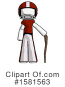 White Design Mascot Clipart #1581563 by Leo Blanchette