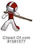 White Design Mascot Clipart #1581577 by Leo Blanchette