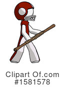 White Design Mascot Clipart #1581578 by Leo Blanchette