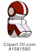 White Design Mascot Clipart #1581580 by Leo Blanchette