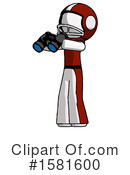 White Design Mascot Clipart #1581600 by Leo Blanchette