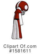 White Design Mascot Clipart #1581611 by Leo Blanchette