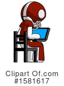 White Design Mascot Clipart #1581617 by Leo Blanchette