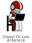 White Design Mascot Clipart #1581618 by Leo Blanchette