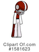 White Design Mascot Clipart #1581623 by Leo Blanchette