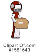 White Design Mascot Clipart #1581643 by Leo Blanchette