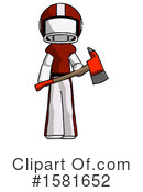 White Design Mascot Clipart #1581652 by Leo Blanchette