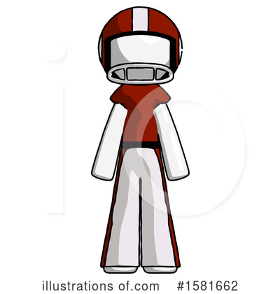 Royalty-Free (RF) White Design Mascot Clipart Illustration by Leo Blanchette - Stock Sample #1581662