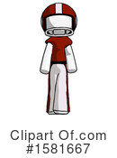 White Design Mascot Clipart #1581667 by Leo Blanchette