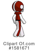 White Design Mascot Clipart #1581671 by Leo Blanchette