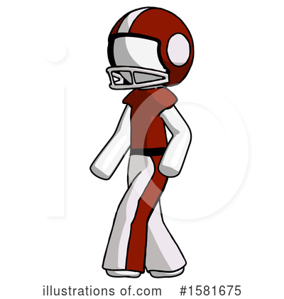 Royalty-Free (RF) White Design Mascot Clipart Illustration by Leo Blanchette - Stock Sample #1581675