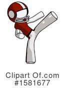 White Design Mascot Clipart #1581677 by Leo Blanchette
