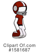 White Design Mascot Clipart #1581687 by Leo Blanchette