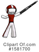 White Design Mascot Clipart #1581700 by Leo Blanchette