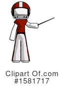 White Design Mascot Clipart #1581717 by Leo Blanchette